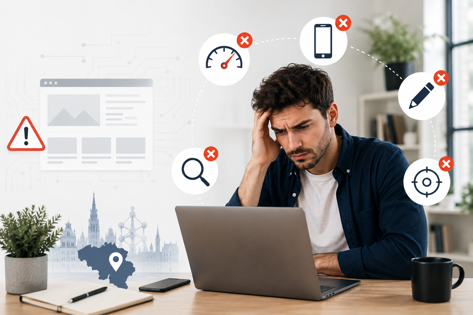 création de site web en Belgique
